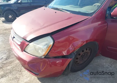 2010 Kia Sedona Lx z USA, uszkodzony, nr VIN KNDMG4C38A6344541